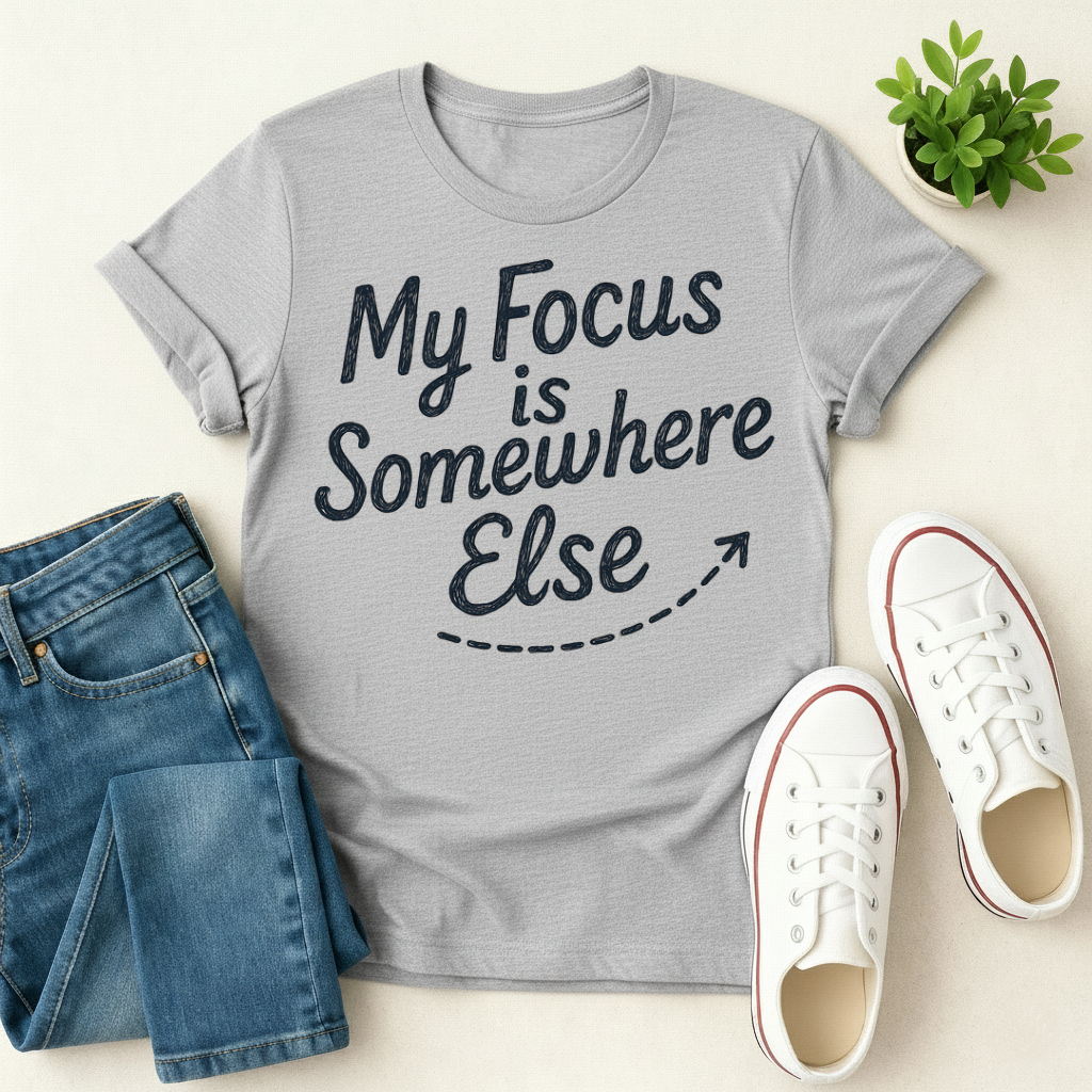 My Focus Is Somewhere Else T-shirt