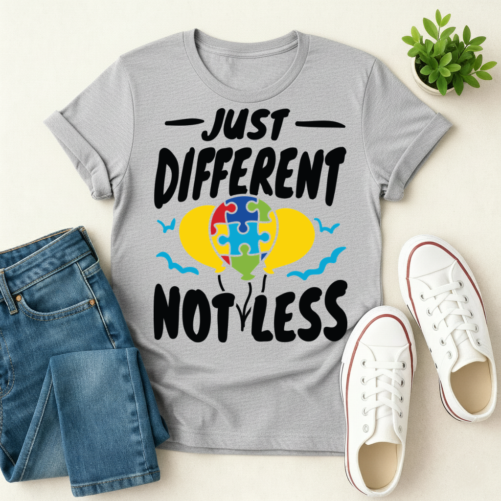 Just Different Not Less T-shirt
