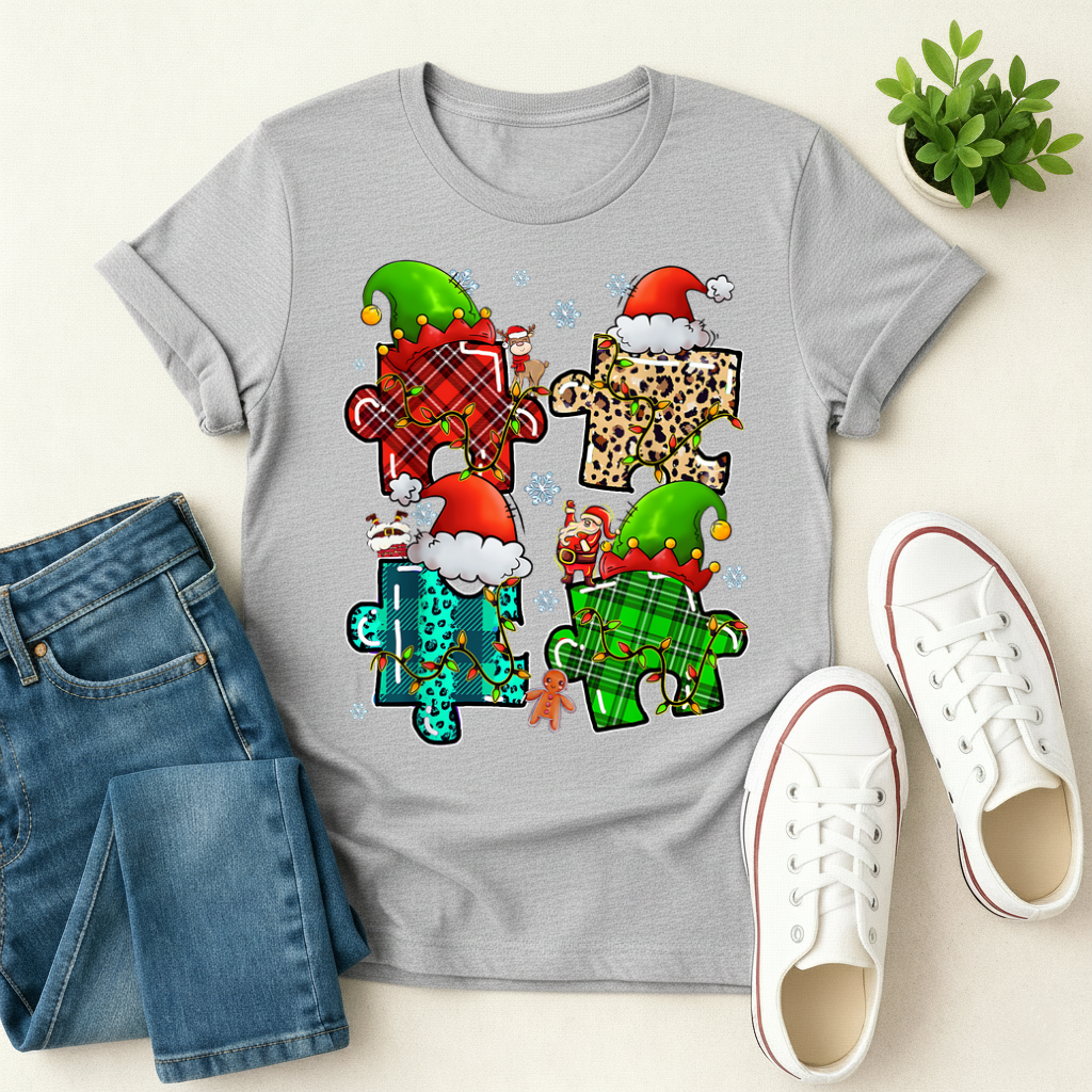 Christmas Puzzle T-shirt