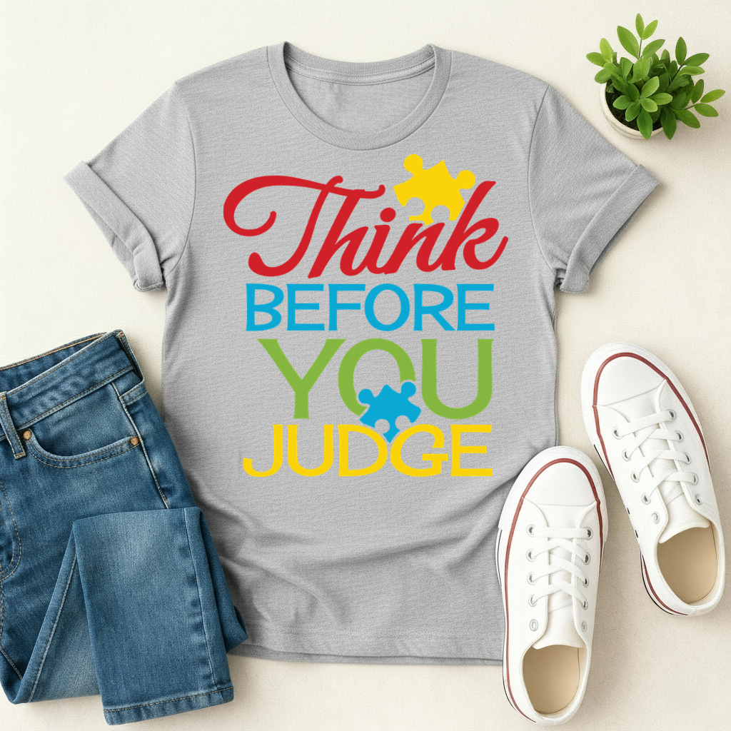 Think Before You Judge T-shirt