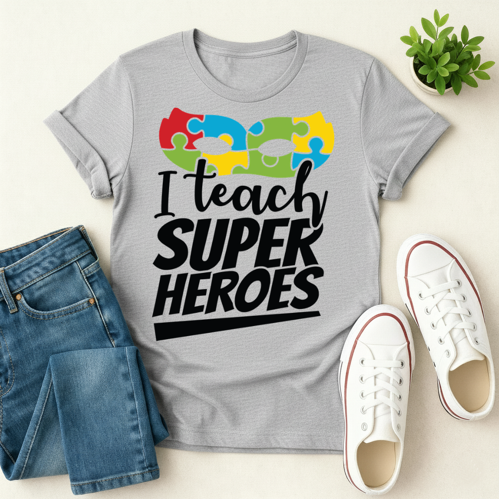 I Teach Superheroes T-shirt