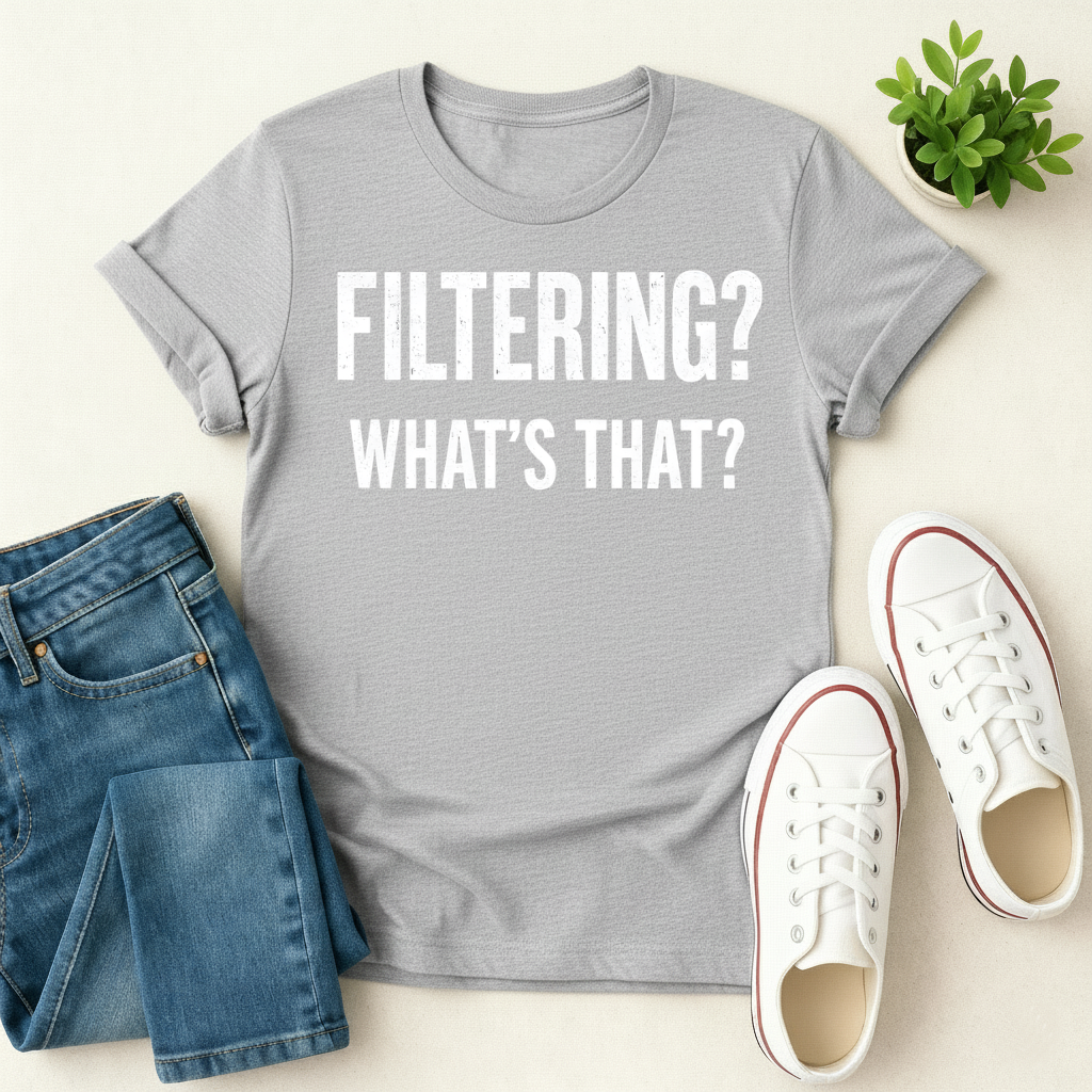 Filtering? What's That? T-shirt