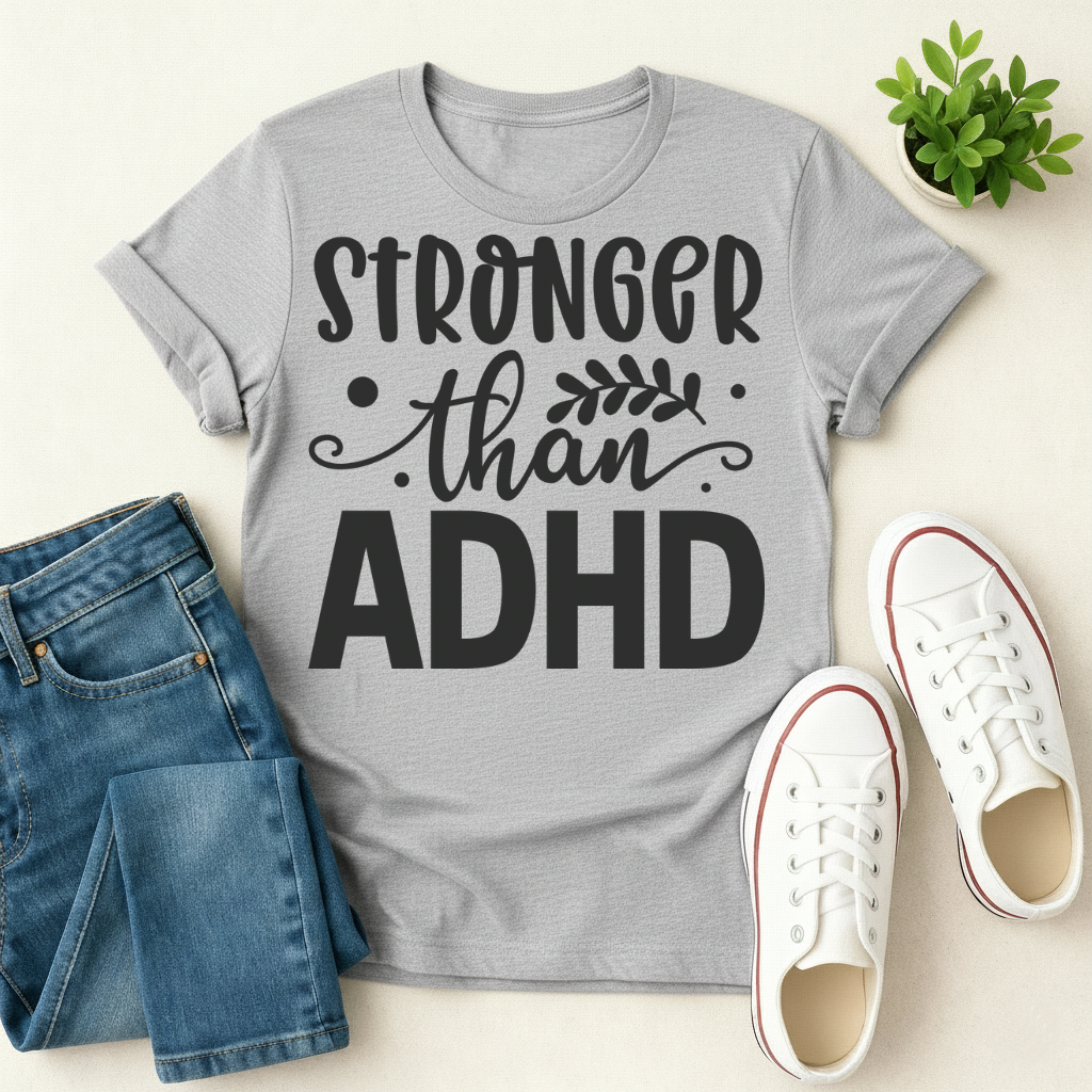 Stronger than ADHD T-shirt