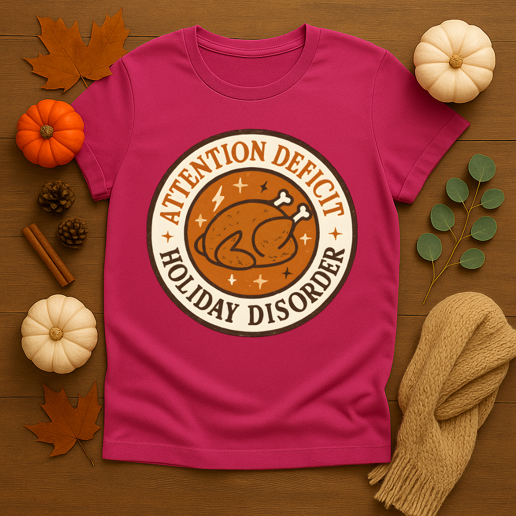 Attention Deficit Holiday Disorder T-shirt