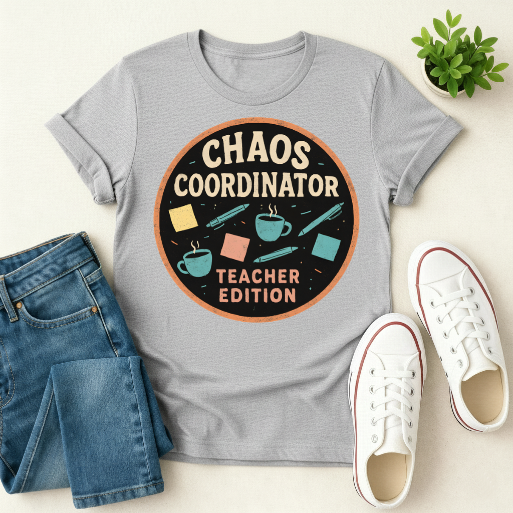 Chaos Coordinator Teacher Edition T-shirt