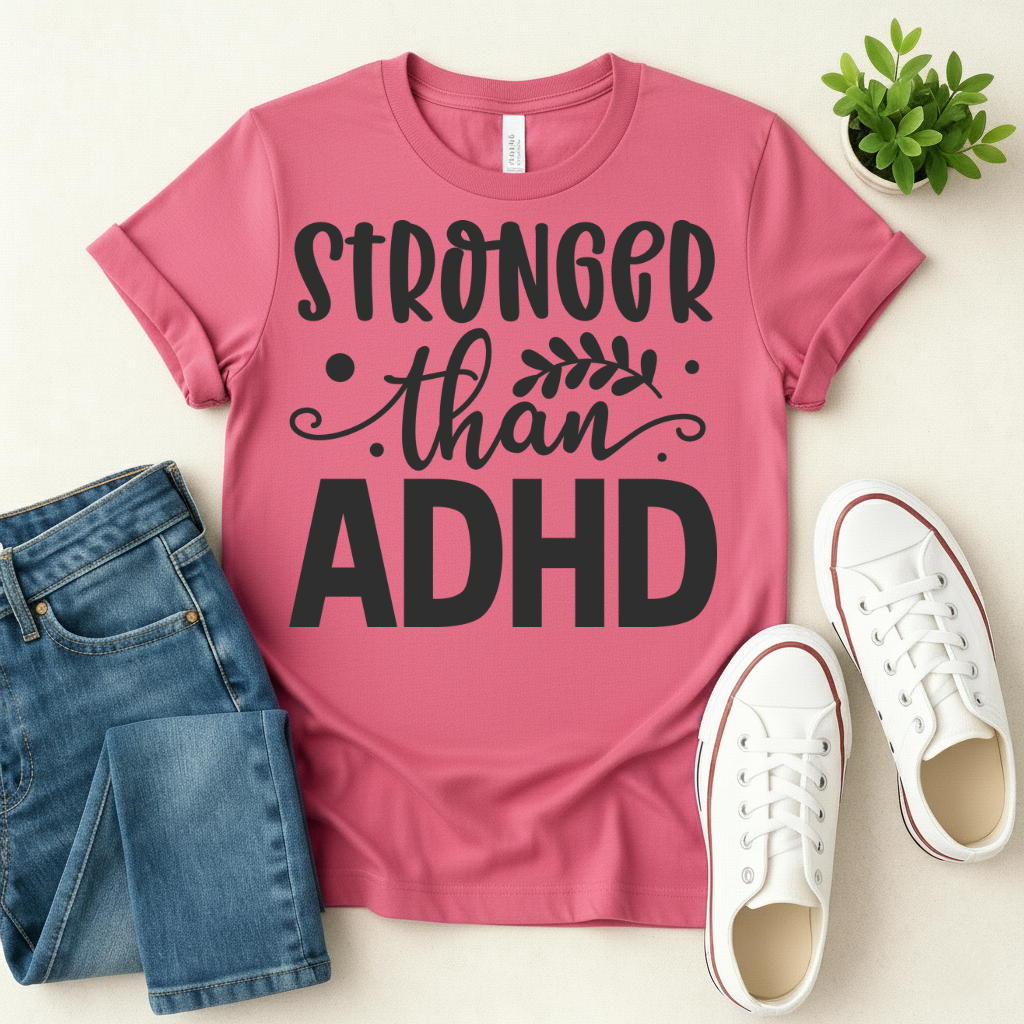 Stronger than ADHD T-shirt