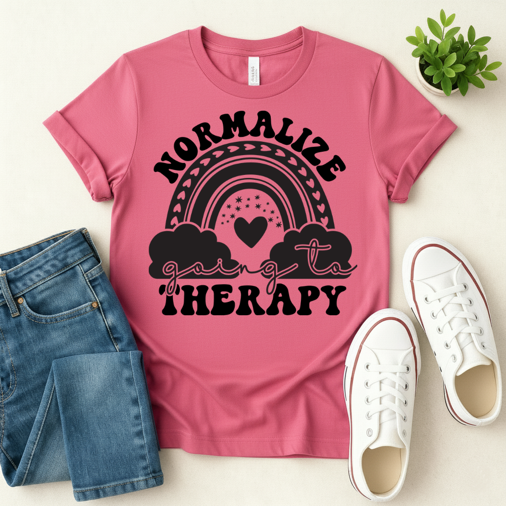 Normalize Going To Therapy T-shirt