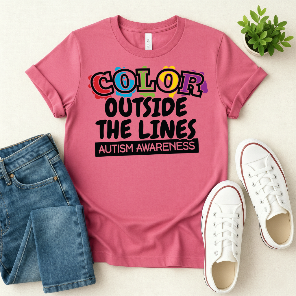 Color Outside The Lines T-shirt