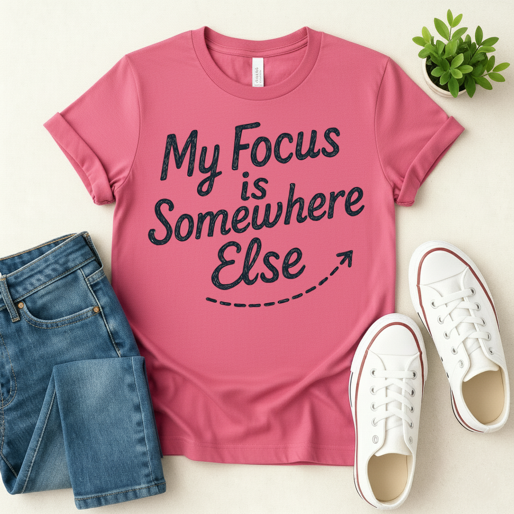 My Focus Is Somewhere Else T-shirt