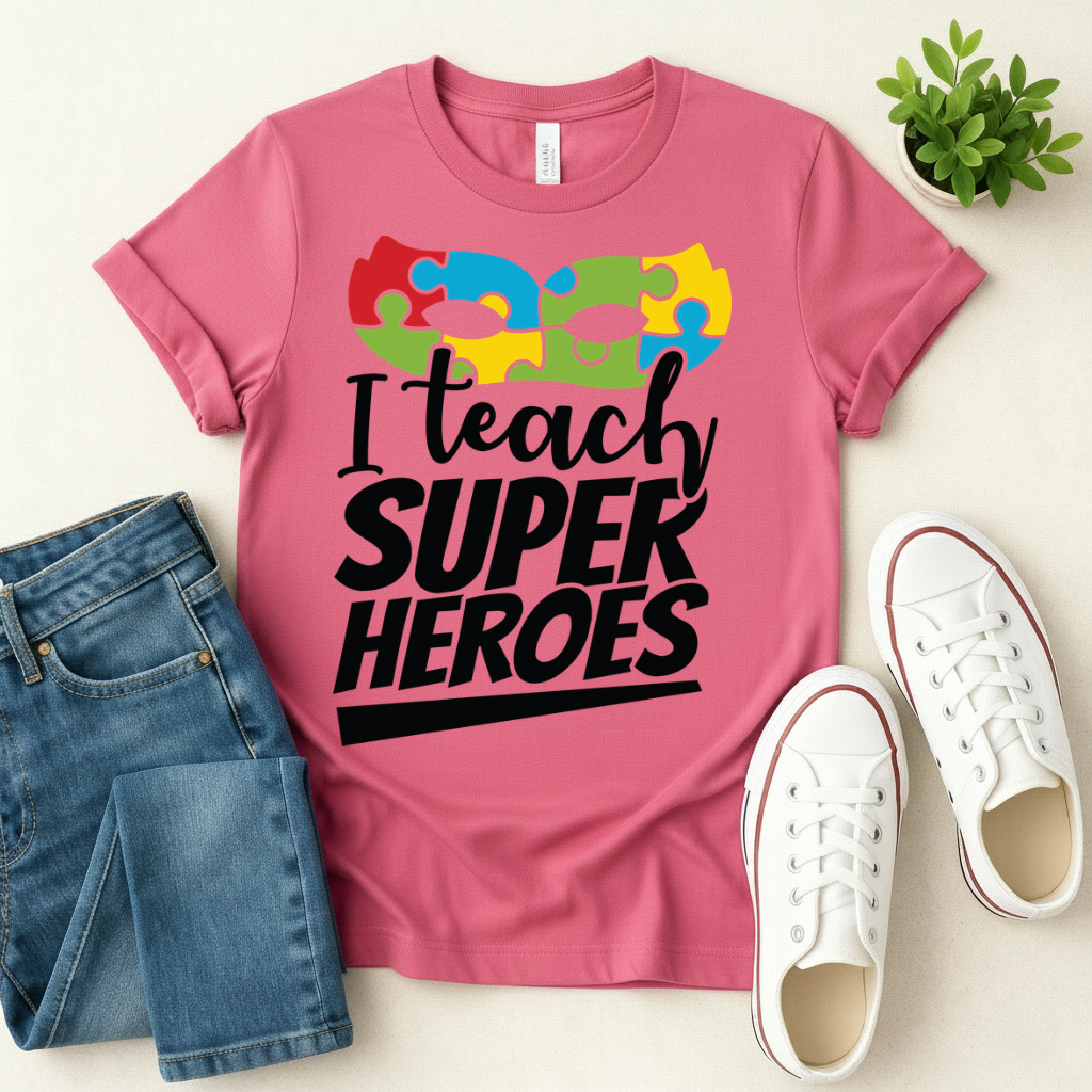 I Teach Superheroes T-shirt