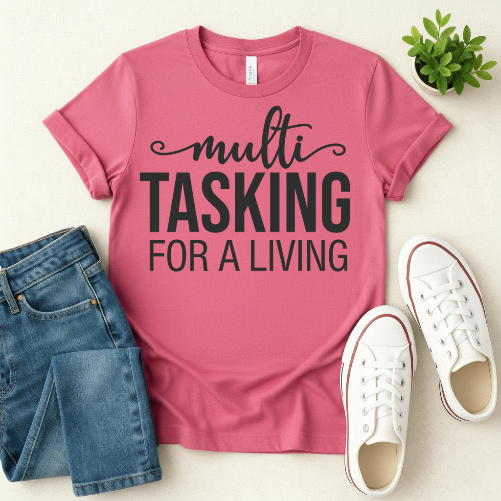 Multitasking For A Living T-shirt